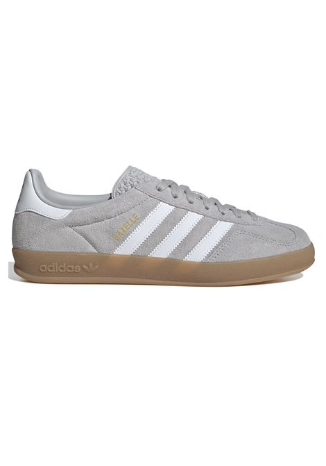 Adidas Gazelle Indoor Shoes Grey White Gum Unisex ADIDAS ORIGINALS | Sneakers | JQ0176-